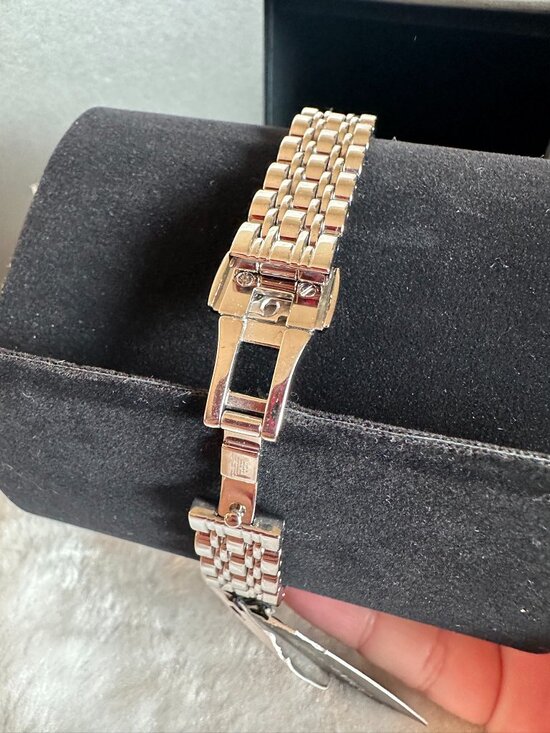 NWT! Rare! Emporio Armani AR60022 Automatic Crystal Silver Dial Women\'s Watch main image 5